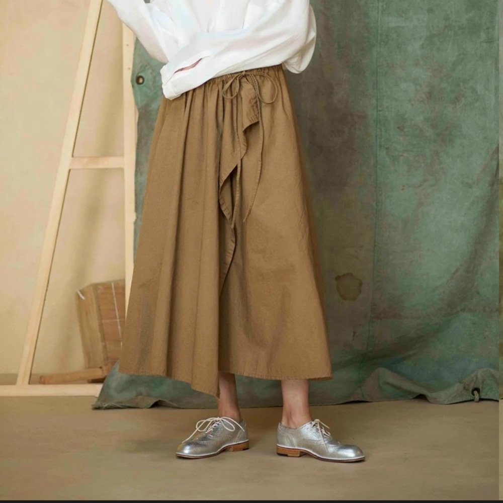 Y’s Yohji Yamamoto wrap dress 2017 spring